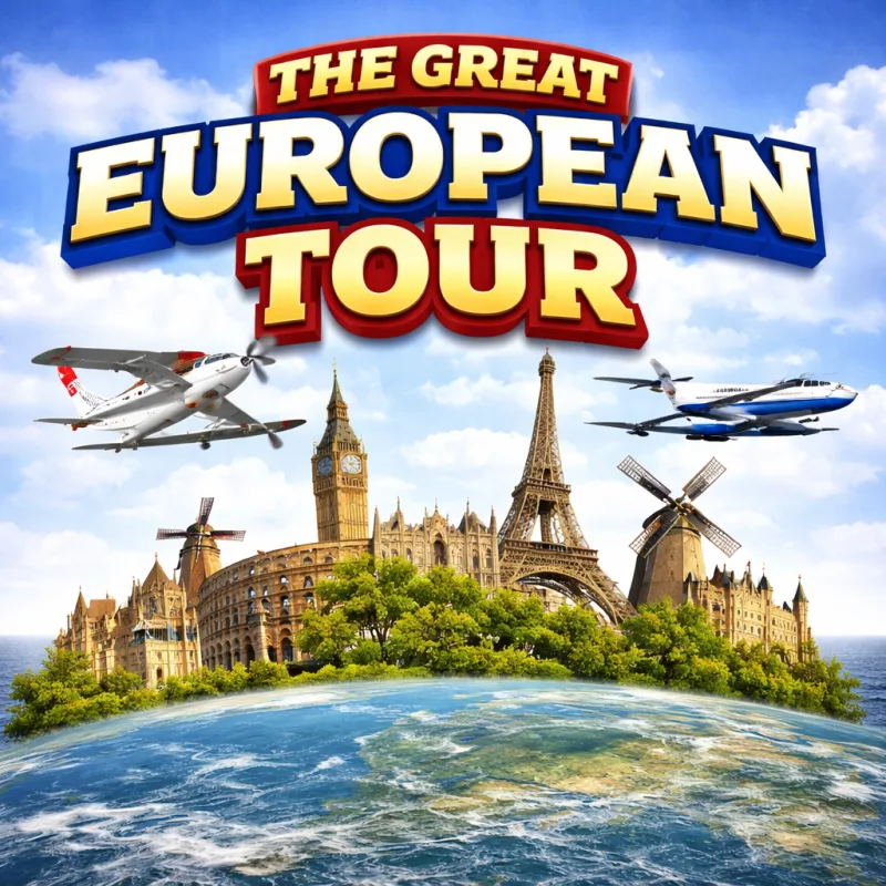 Fly Europe tour poster